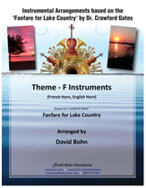 Theme - F Instruments - Horn - based on the Fanfare for Lake Country P.O.D cover